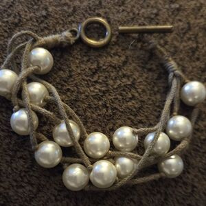 Multi-Strand Pearl Bracelet